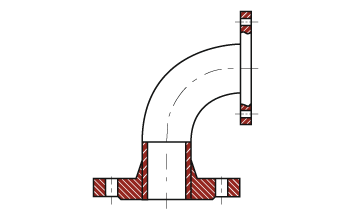 Отводы крутоизогнутые типа 2D